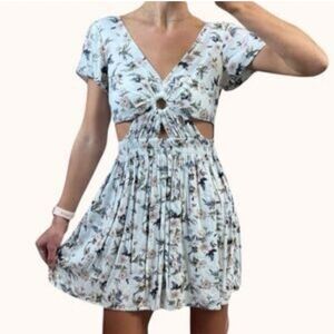 American Eagle Outfitters Women's Casual Short floral Dress size S